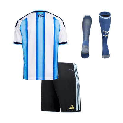 Argentina Infantil  Casa Copa do Mundo Futebol Camisa Conjunto (Camisa+Shorts+Meias) 2025/26