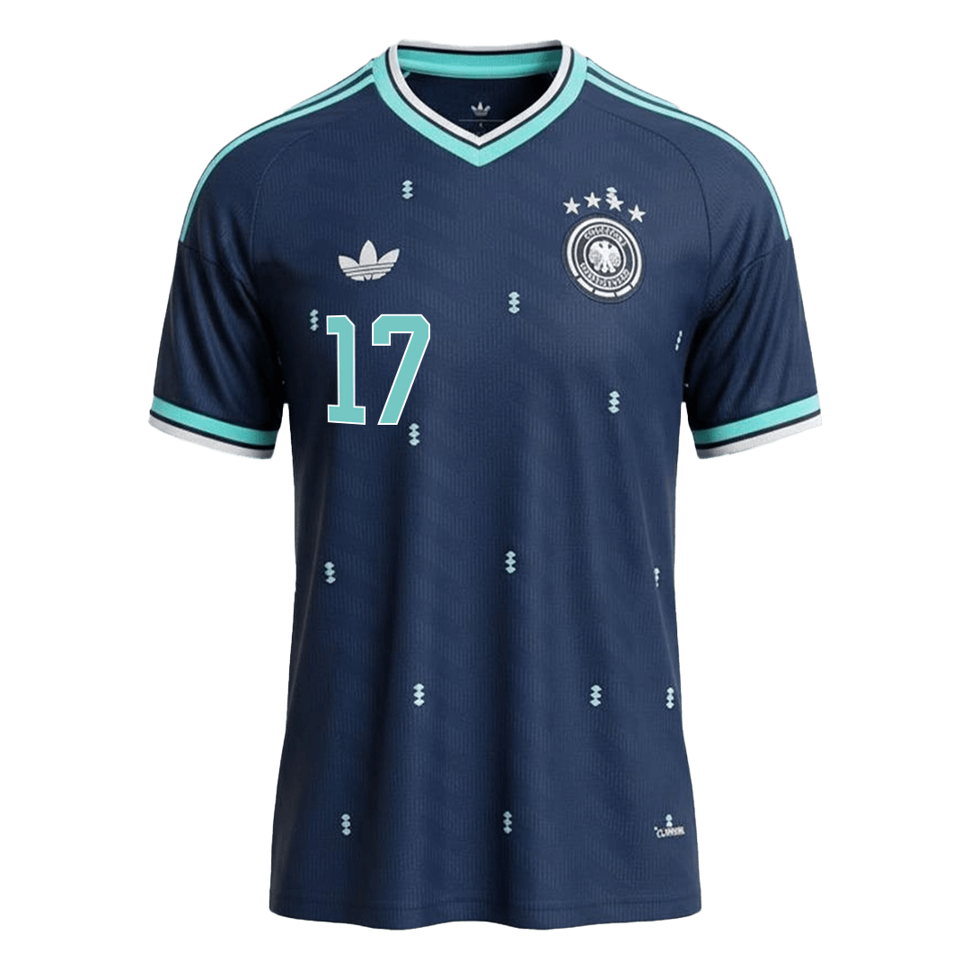 WIRTZ #17 Alemanha Fora Copa do Mundo Camisa 2026 Marinha