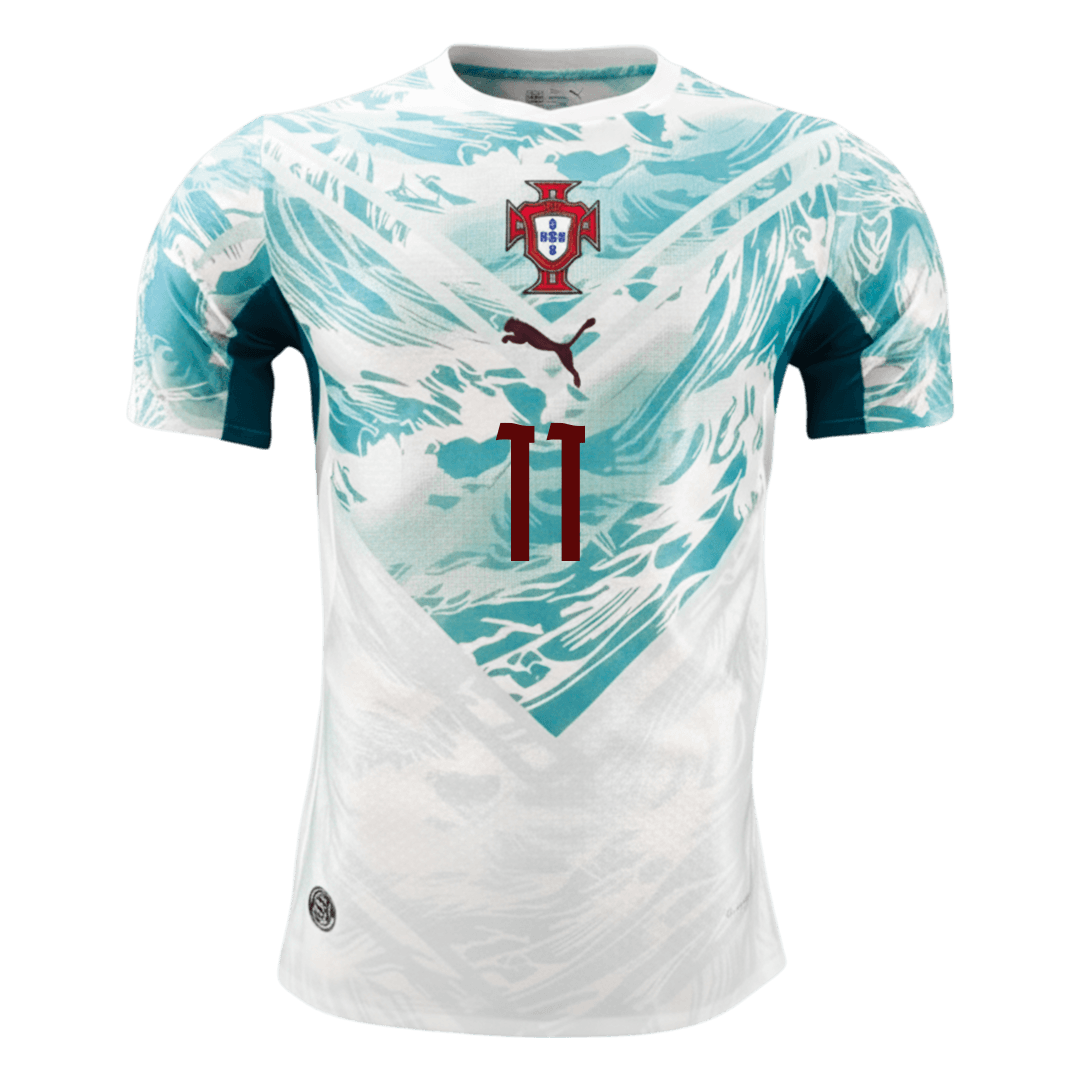 Versão do Jogador JOÃO FÉLIX #11 Portugal Fora Copa do Mundo Futebol Camisas 2026