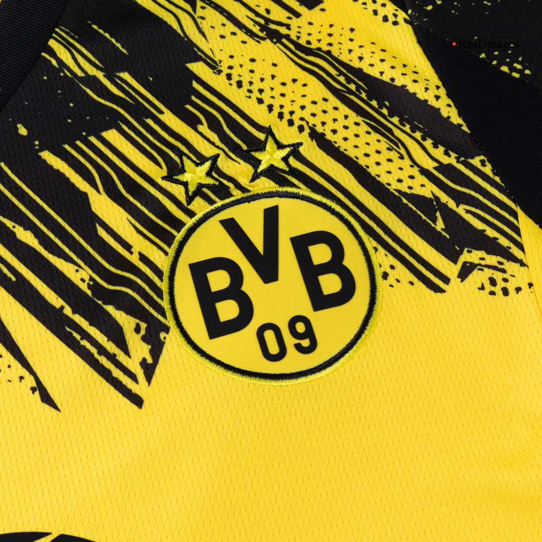 Borussia Dortmund Casa Camisa Conjunto(Camisa+Calções+Meias) 2025/26 Amarelo
