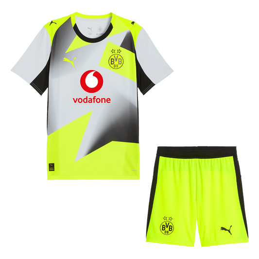 Borussia Dortmund Fora Camisa Conjunto(Camisa+Calções) 2025/26