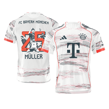 MULLER #25 Bayern de Munique Camisola Jogador Especial 2025/26