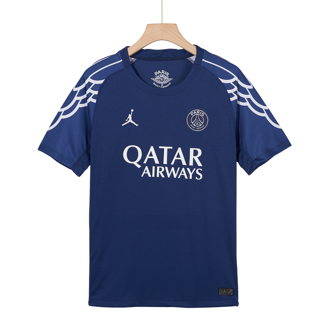 BARCOLA #29 PSG Fora Quarta Camisa Marinha - UCL