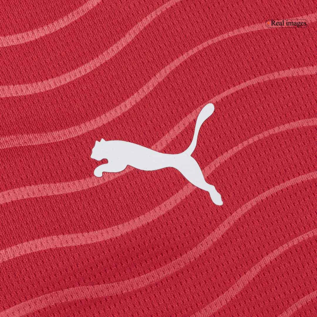 B. FERNANDES #8 Portugal Infantil Casa Copa do Mundo Conjunto(Camisa+Calção) 2026 Vermelho