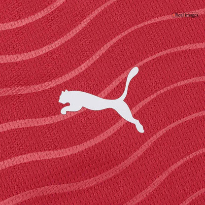 B. FERNANDES #8 Portugal Infantil Casa Copa do Mundo Conjunto(Camisa+Calção) 2026 Vermelho