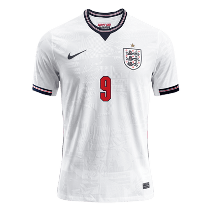 Versão do Jogador KANE #9 Inglaterra Casa Copa do Mundo Futebol Camisas 2026 Branco