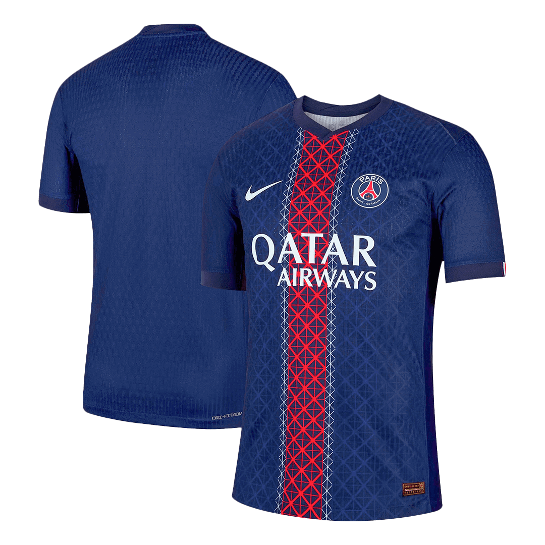Jogador PSG Casa Futebol Camisas 2025/26 Marinha
