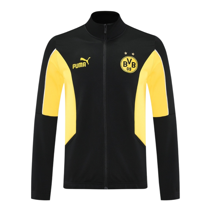 Borussia Dortmund Treino Jaqueta 2025/26 Amarelo camisola de futebol