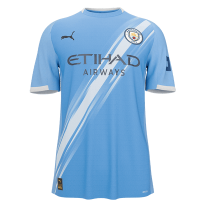 Manchester City Casa Camisa 2025/26 Azul camisola de futebol