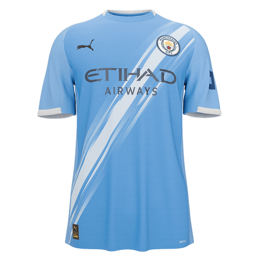 Manchester City Casa Camisa 2025/26 Azul camisola de futebol