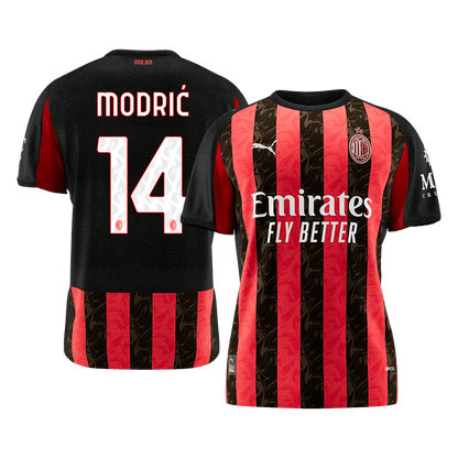 【Super Qualidade】MODRIĆ #14 AC Milan
 Casa Futebol Camisa 2025/26 camisola de futebol