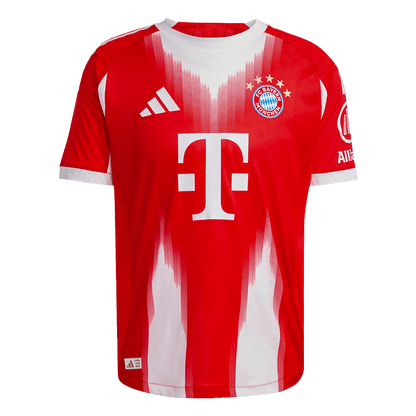 Jogador OLISE #17 Bayern Munich Casa Futebol Camisas 2025/26 Vermelho