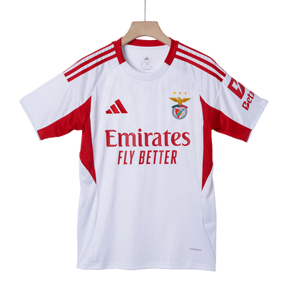 Benfica Fora Terceira Camisa 2025/26- Branco