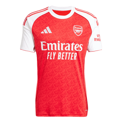 Arsenal Casa Camisola de Futebol 2025/26 Vermelho