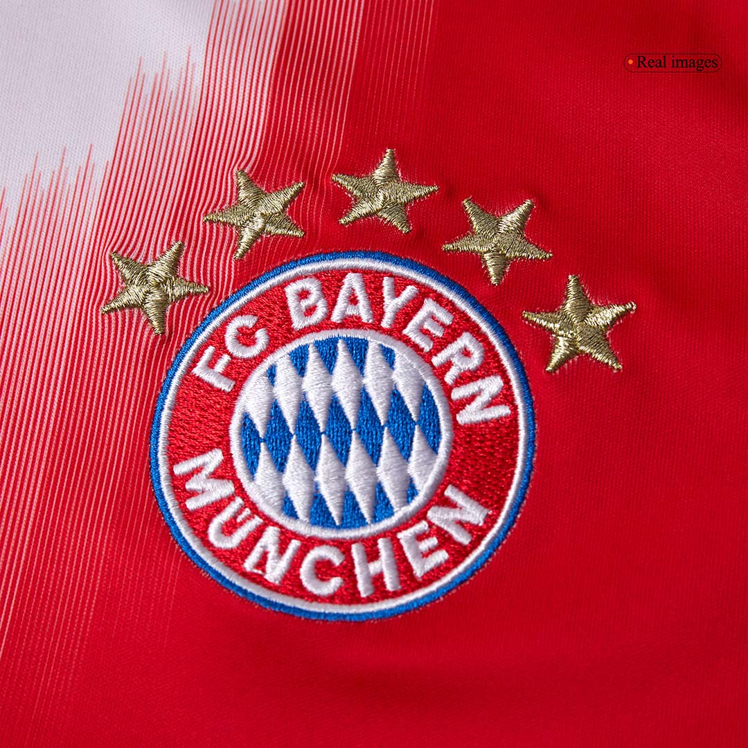 UPAMECANO #2 Bayern Munich Casa Camisa 2025/26 Vermelho