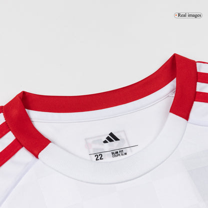 Benfica Infantil 
 Fora Terceira Futebol Camisa 2025/26 Branco