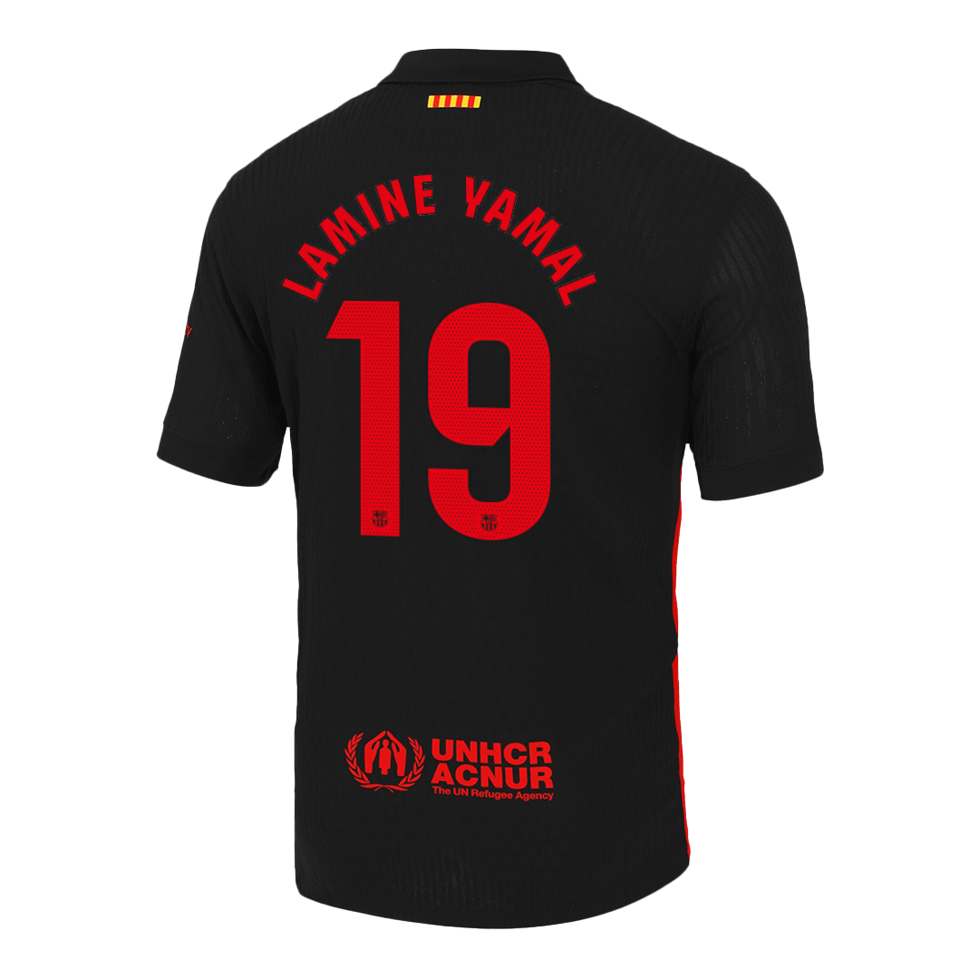 LAMINE YAMAL #19 Barcelona Camisola Jogador