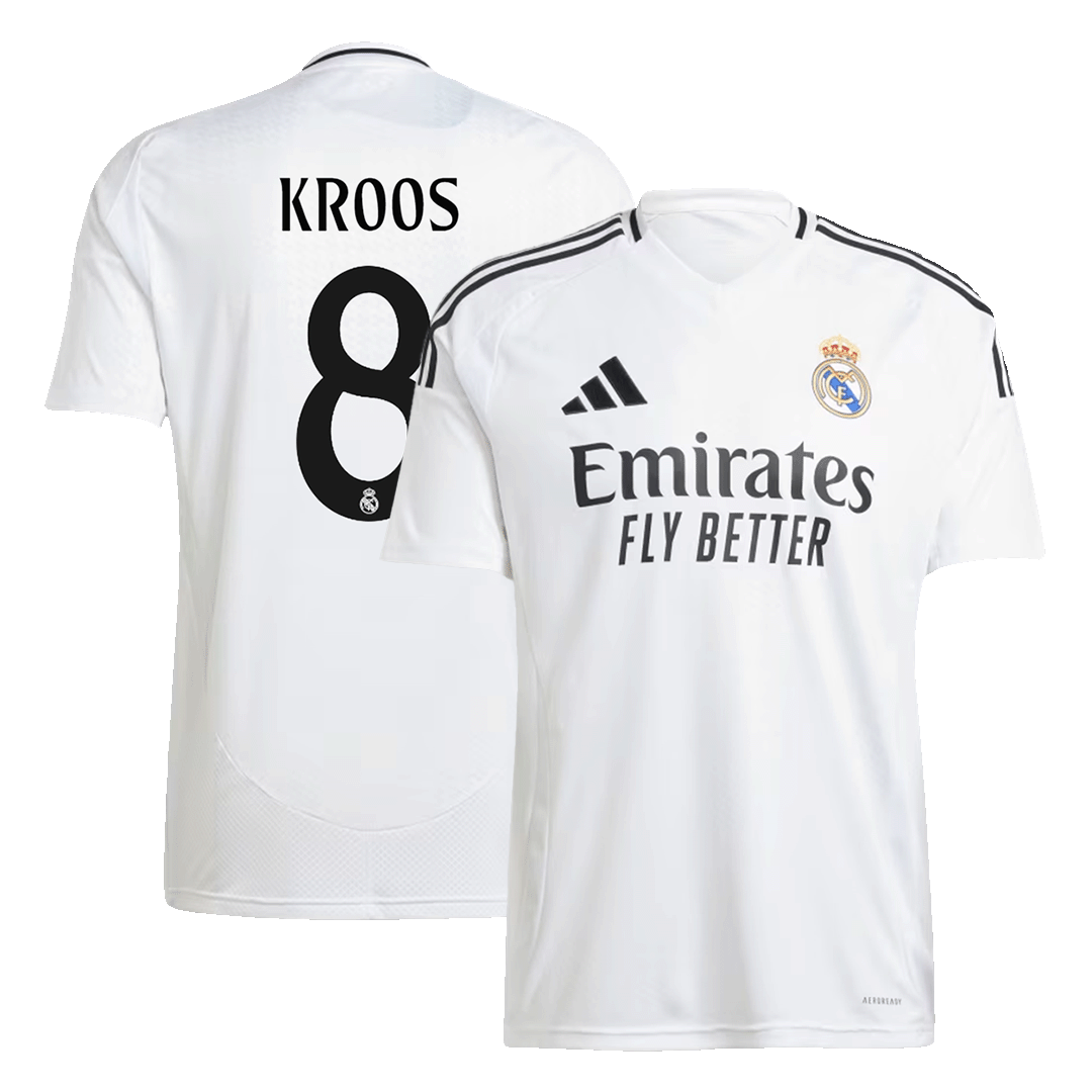 Camisola Real Madrid KROOS #8 Home 2024/25