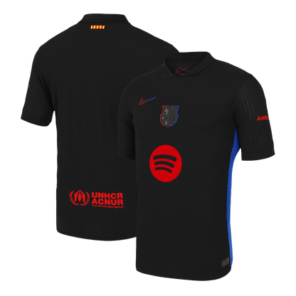 Barcelona Camisola Versão Jogador Fora Logótipo do Spotify sem texto
