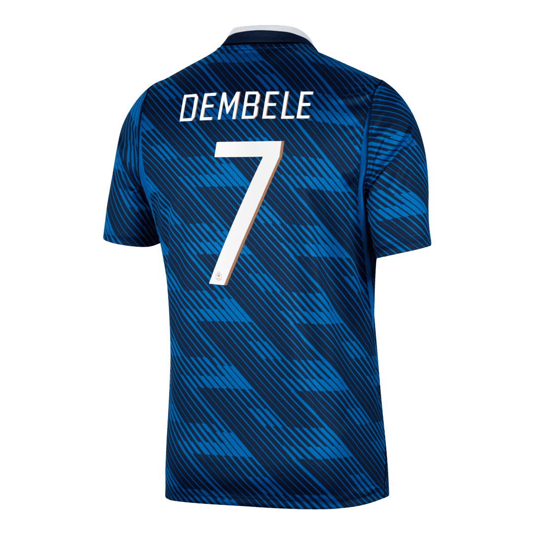 DEMBÉLÉ #7 France Casa Copa do Mundo Camisa 2026 Azul - camisola de futebol para adeptos em - imagem 8