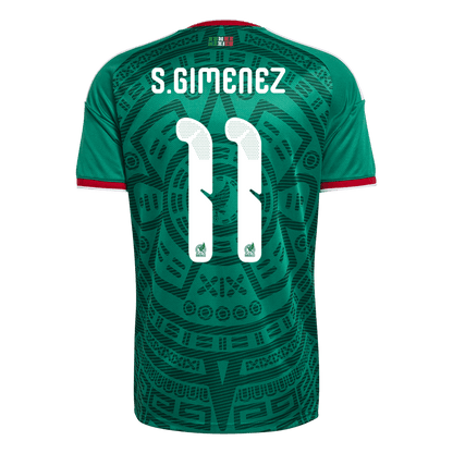 S.GIMENEZ #11 México Casa Camisa 2026 Verde