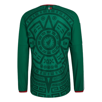 México Casa Manga comprida Camisa 2026 Verde