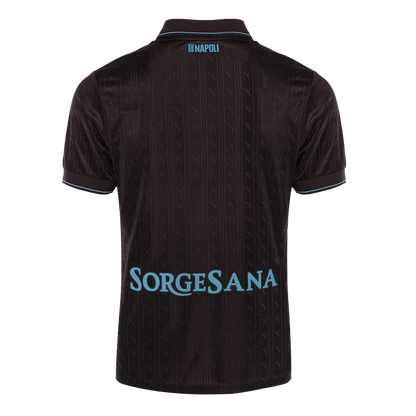 Jogador Napoli Fora Terceira Futebol Camisas 2025/26 Preto