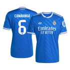 CAMAVINGA #6 Real Madrid Fora Terceira Camisa 2025/26 Azul