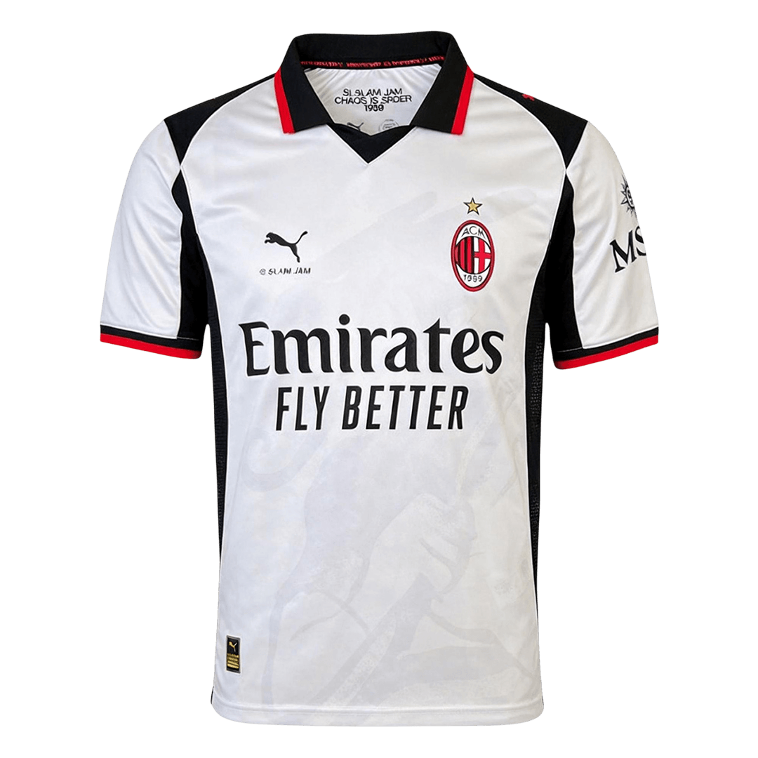 AC Milan Camisa 2025/26 Prateado