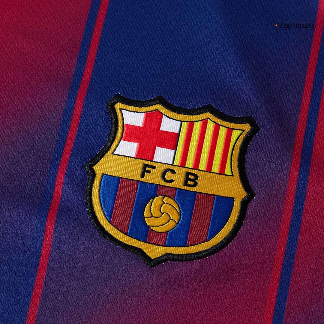 RAPHINHA #11 Barcelona Casa Camisa 2025/26- Vermelho&Azul