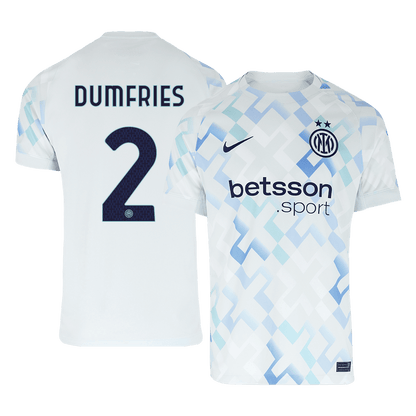 DUMFRIES #2 Inter Milan Fora Camisa 2025/26 camisola de futebol