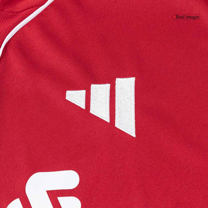 M.SALAH #11 Liverpool Casa Camisa 2025/26 Vermelho