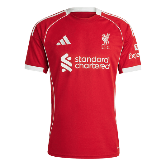 Liverpool Casa Camisa 2025/26 Vermelho camisola de futebol