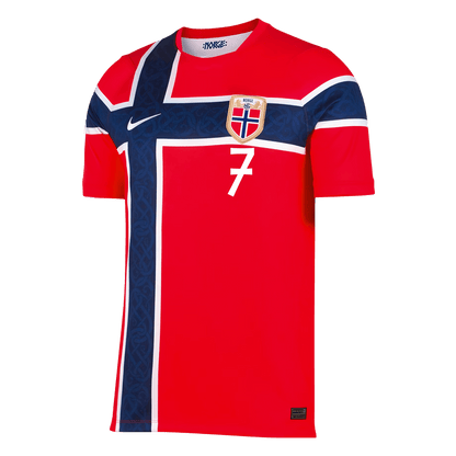 SØRLOTH #7 Noruega Casa Copa do Mundo Camisa 2026