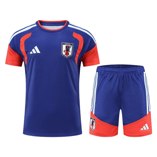 Versão Do Jogador Japão Copa do Mundo Camisa Conjunto(Camisa+Calções) 2026 Azul