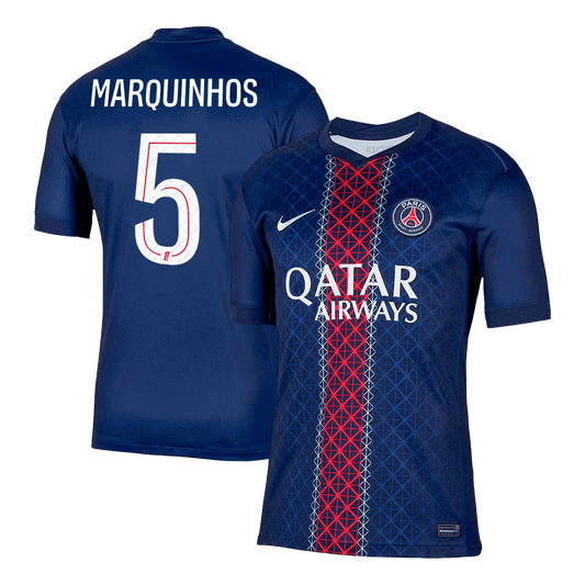 【Super Qualidade】MARQUINHOS #5 PSG Casa Camisola 2025/26