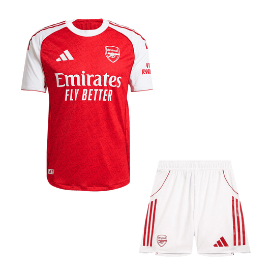 Arsenal Casa Camisa Conjunto (Camisa + Calções) 2025/26 Vermelho