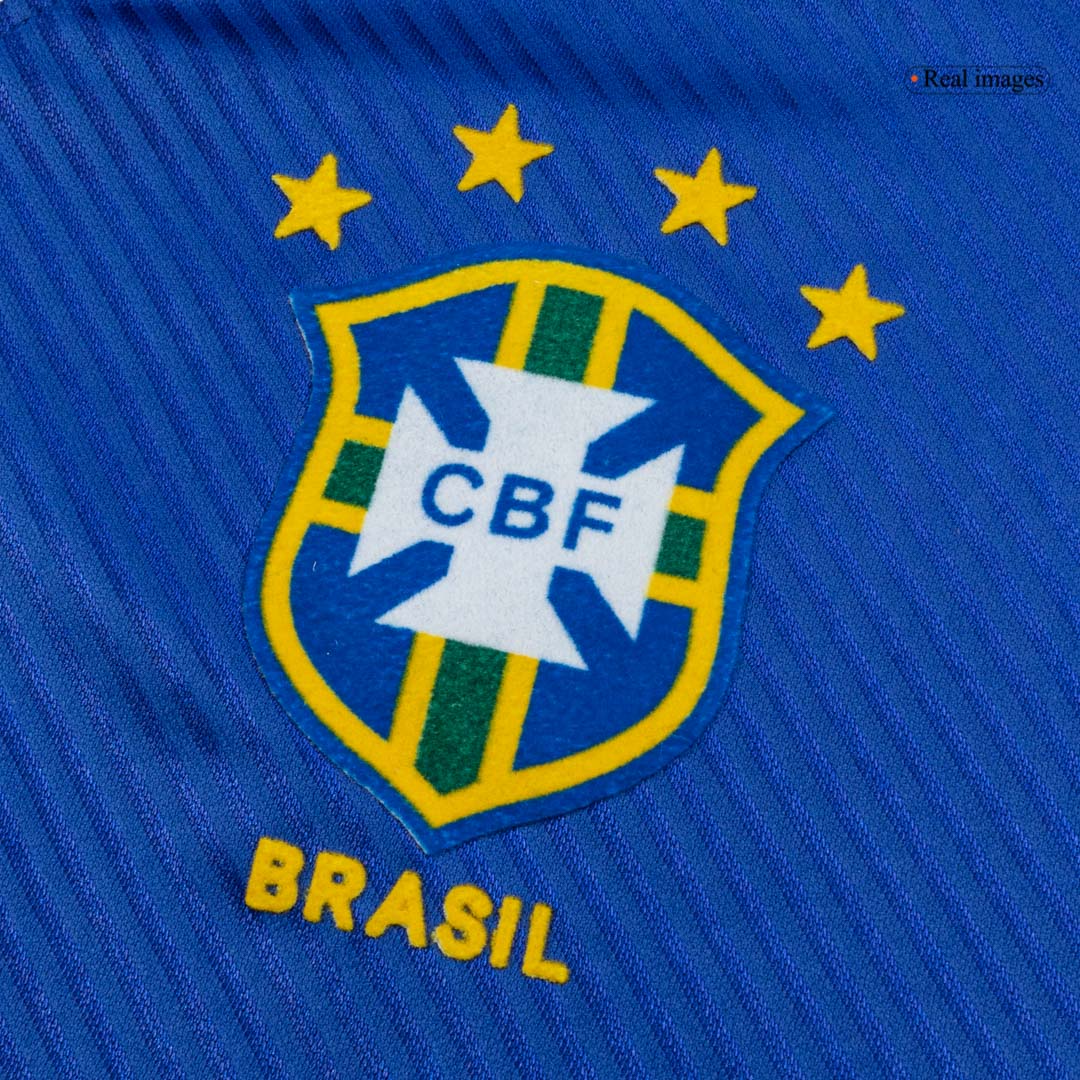 Retrô Brasil Fora Camisa 94/96 Azul