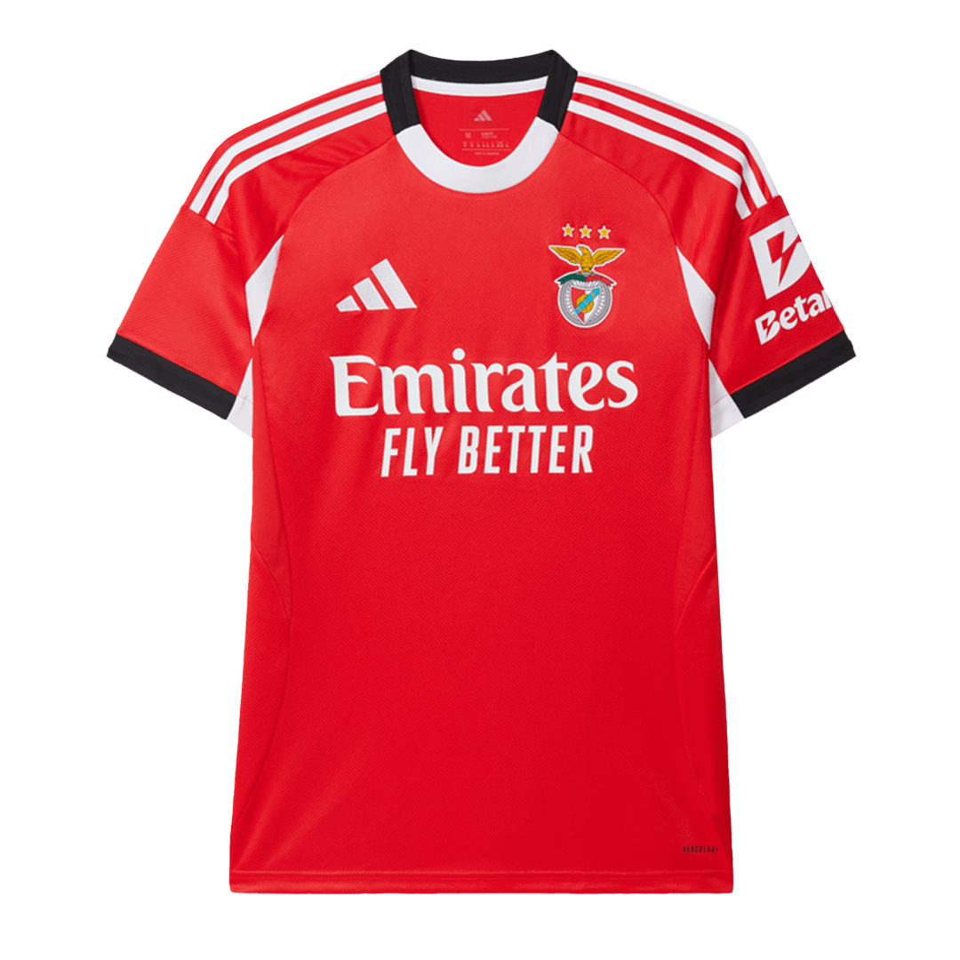 Benfica Casa Camisa 2025/26-Vermelho camisola de futebol