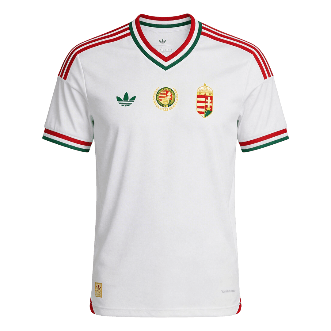 Hungría Fora Camisa Copa do Mundo 2026 Branco - camisola de futebol para adeptos em