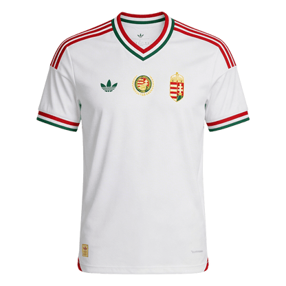 Hungría Fora Camisa Copa do Mundo 2026 Branco - camisola de futebol para adeptos em