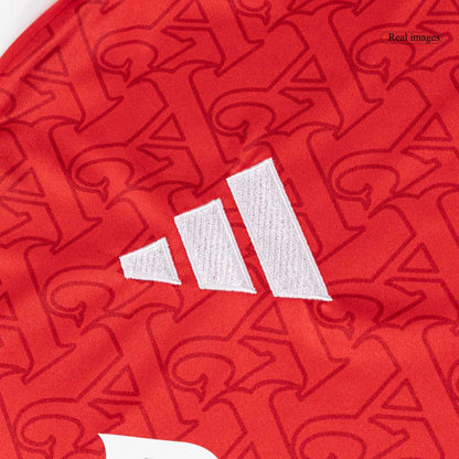 Arsenal Casa Camisa Conjunto (Camisola + Calções) 2025/26-Vermelho