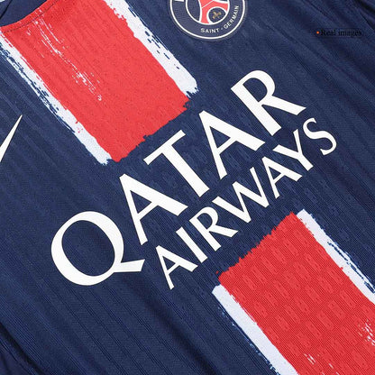 Jogador BARCOLA #29 PSG Casa Futebol Camisas Marinha