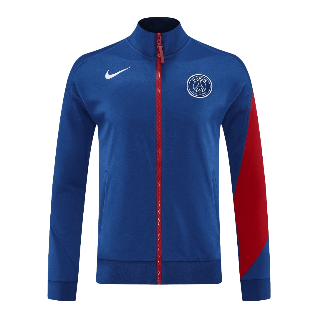 PSG Treino Jaqueta 2025/26 Azul camisola de futebol