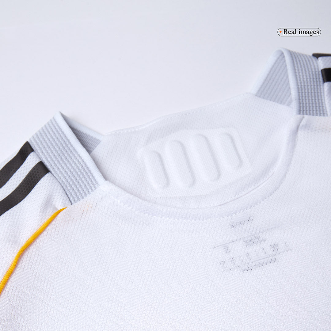 Jogador MBAPPÉ #10 Real Madrid Casa Futebol Camisas 2025/26 Branco