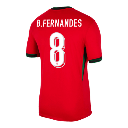 Portugal Camisola Personalizada B.FERNANDES #8 Casa
