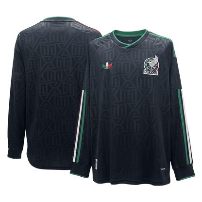 México Manga comprida Camisa 2026 Preto