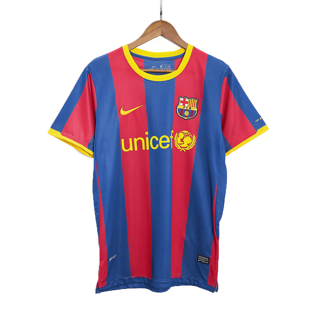 Camisola Retro DAVID VILLA #7 Barcelona Casa 2010/11