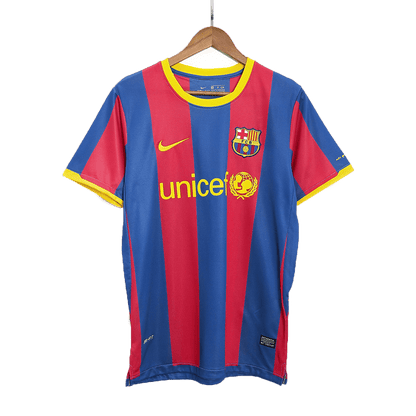 Camisola de futebol PUYOL #5 Barcelona Retro 2010/11