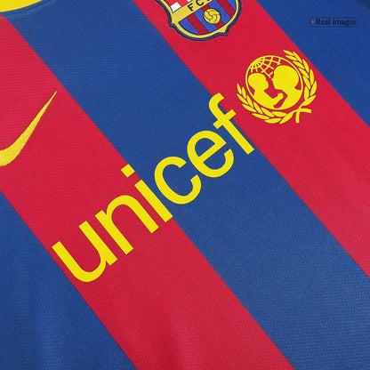 Camisola Retro DAVID VILLA #7 Barcelona Casa 2010/11